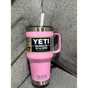 Yeti Rambler 35 oz POWER PINK PRICE FIRM ⬇️